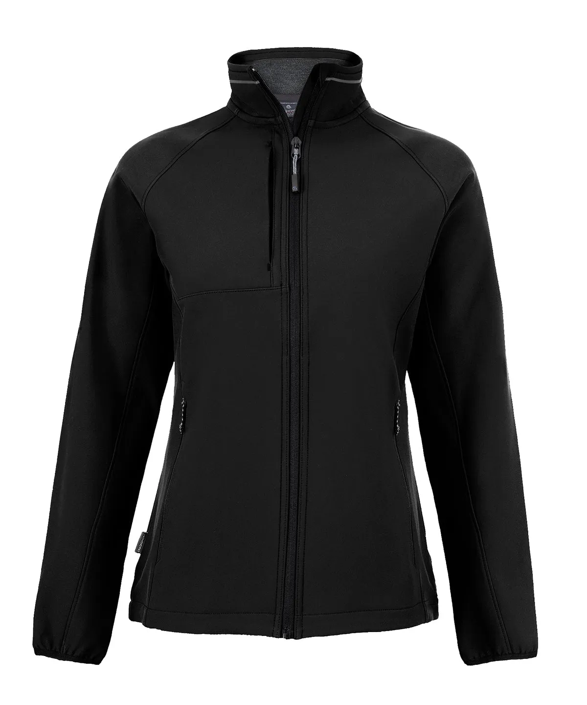 Expert womens Basecamp softshell jacket | Black