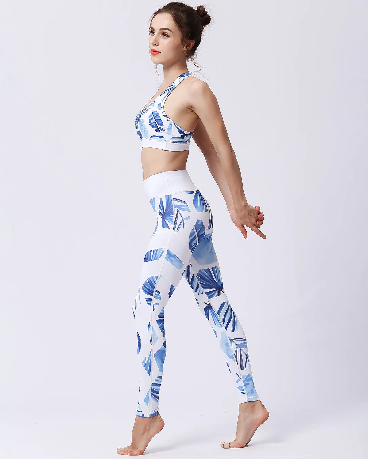 Fiorelli Monochrome Sport Bra - Blue