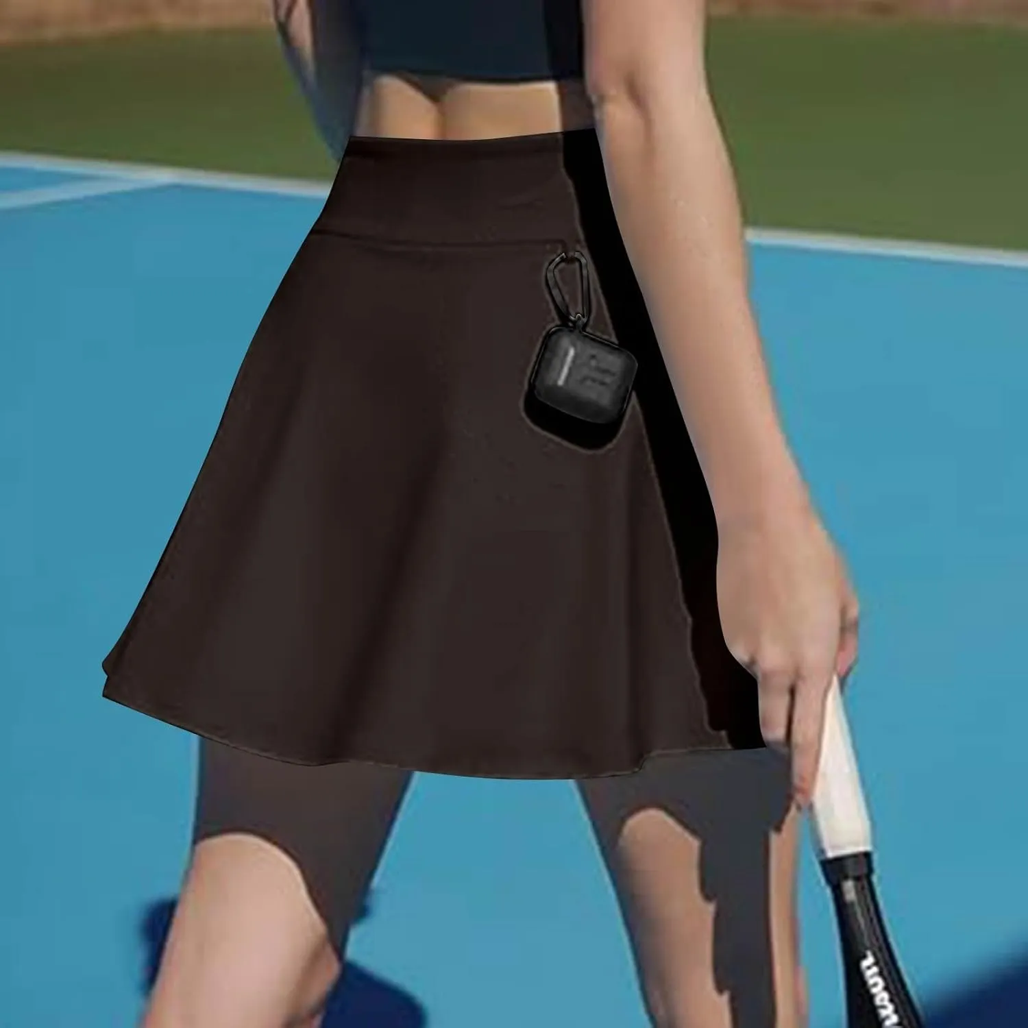 Golf Skirts for Women with Shorts High Waisted Tummy Control Tennis Skorts w/Pockets Lightweight Casual Workout Skirt