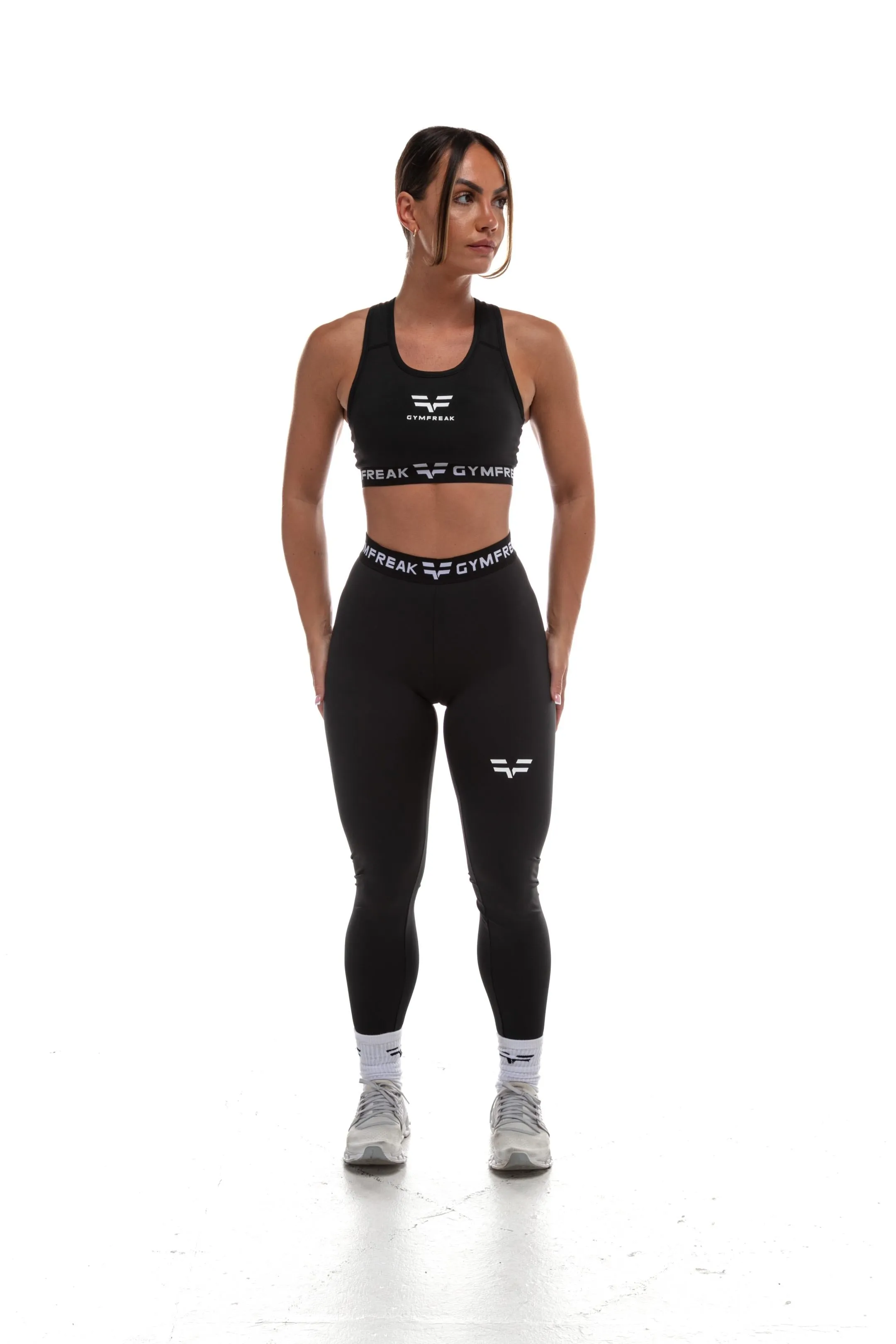GymFreak Womens Pro Bra - Black