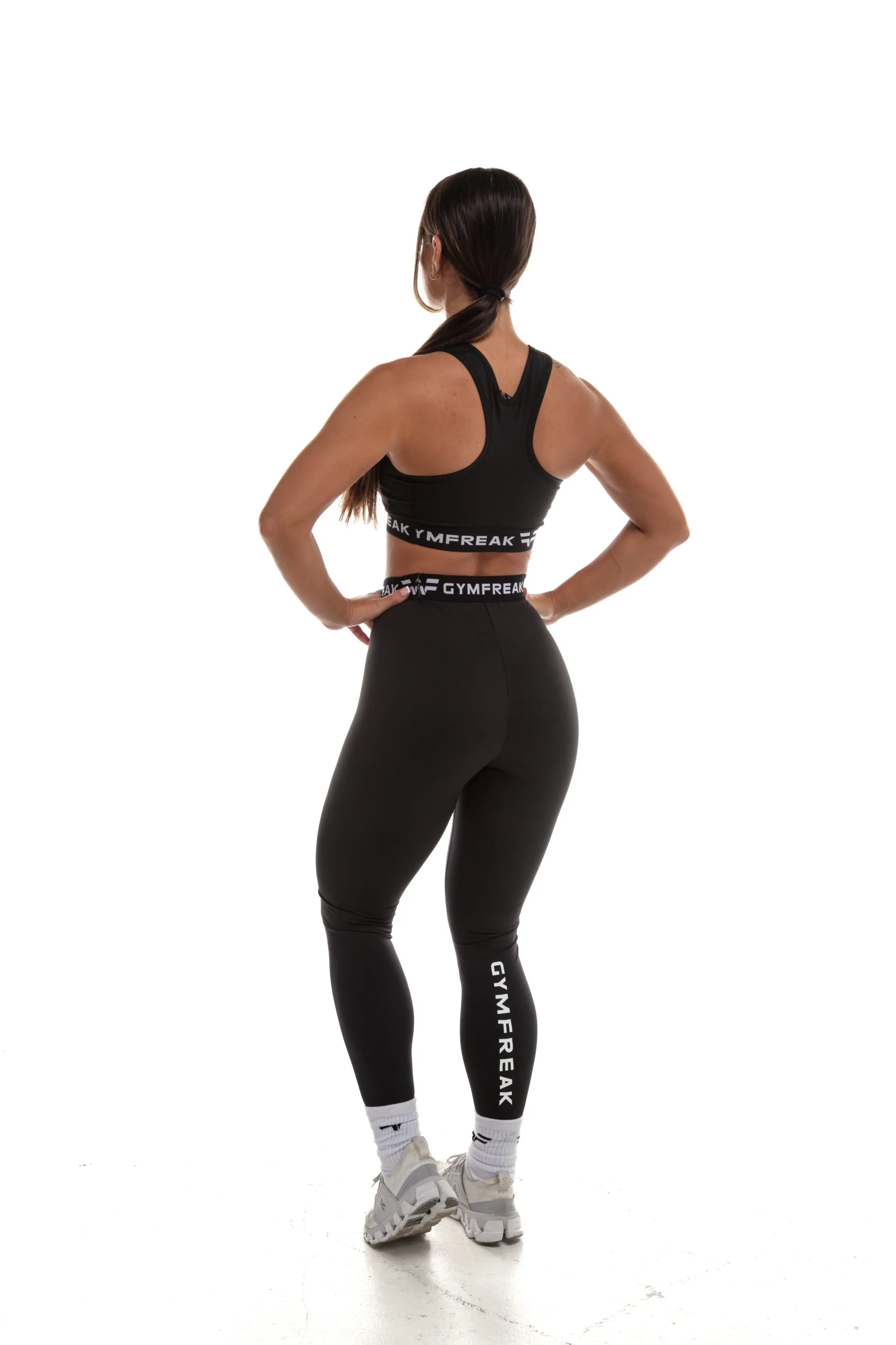 GymFreak Womens Pro Bra - Black