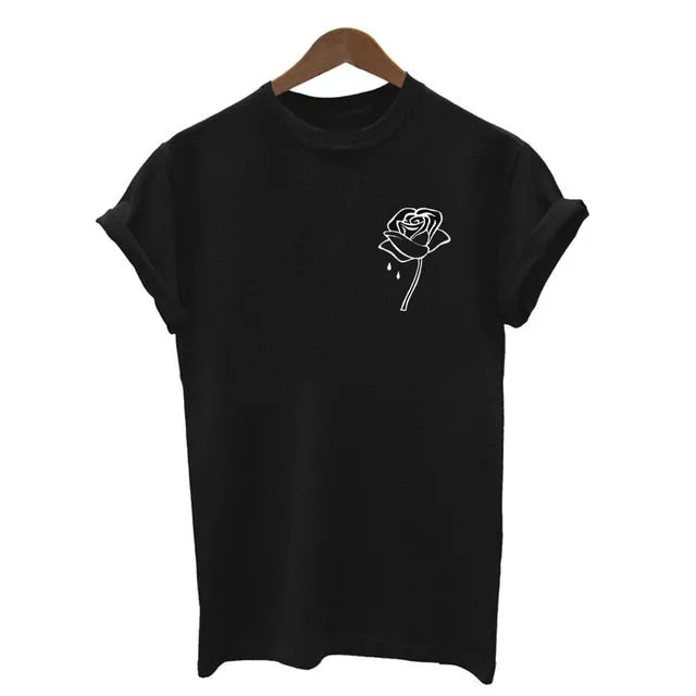 Harajuku Black T Shirt