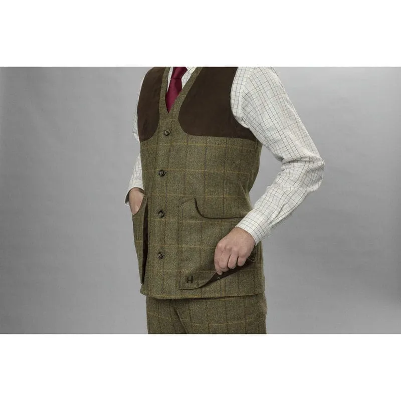 Harkila Kenmore Mens Shooting Waistcoat - Forest Green