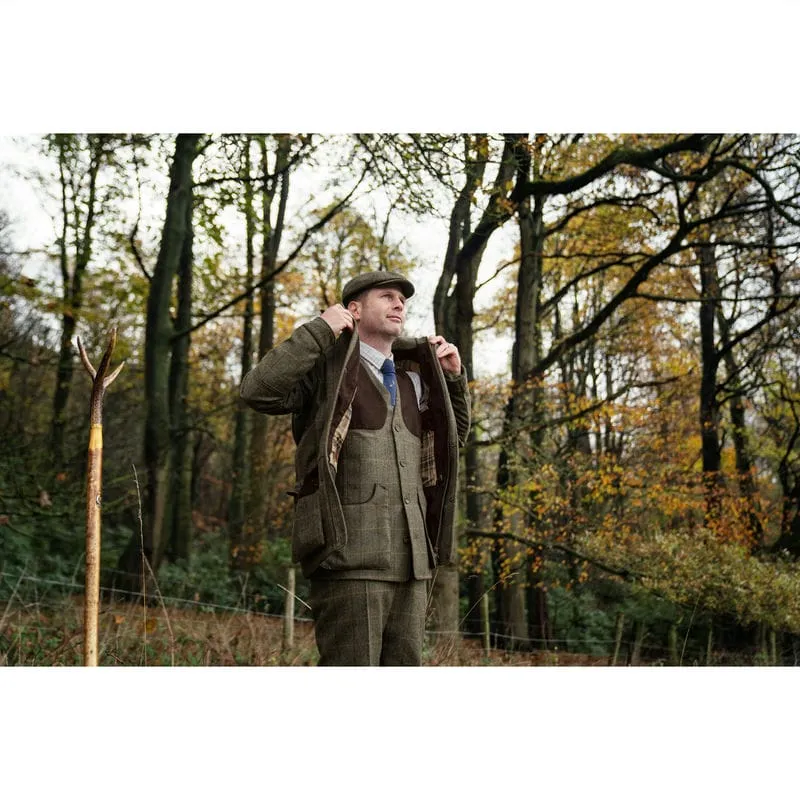 Harkila Kenmore Mens Shooting Waistcoat - Forest Green