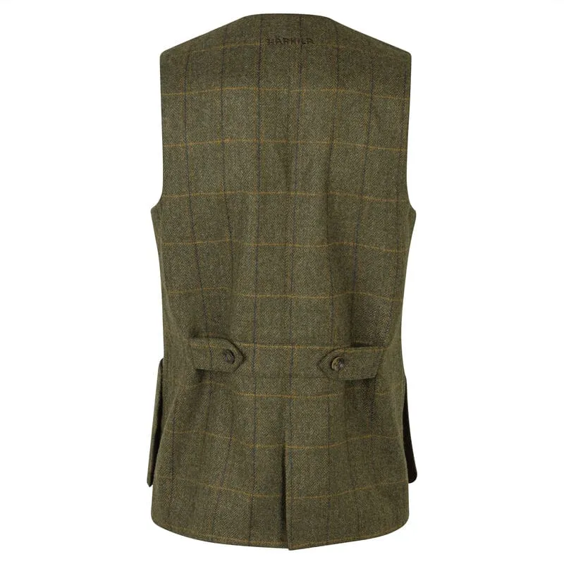 Harkila Kenmore Mens Shooting Waistcoat - Forest Green