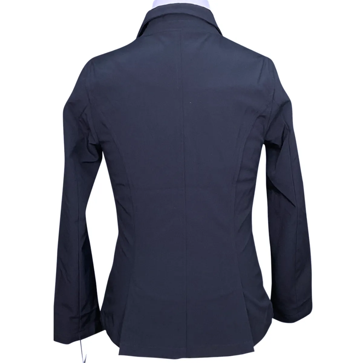 Horze 'Adele' Junior Show Coat in Navy - Children's Medium