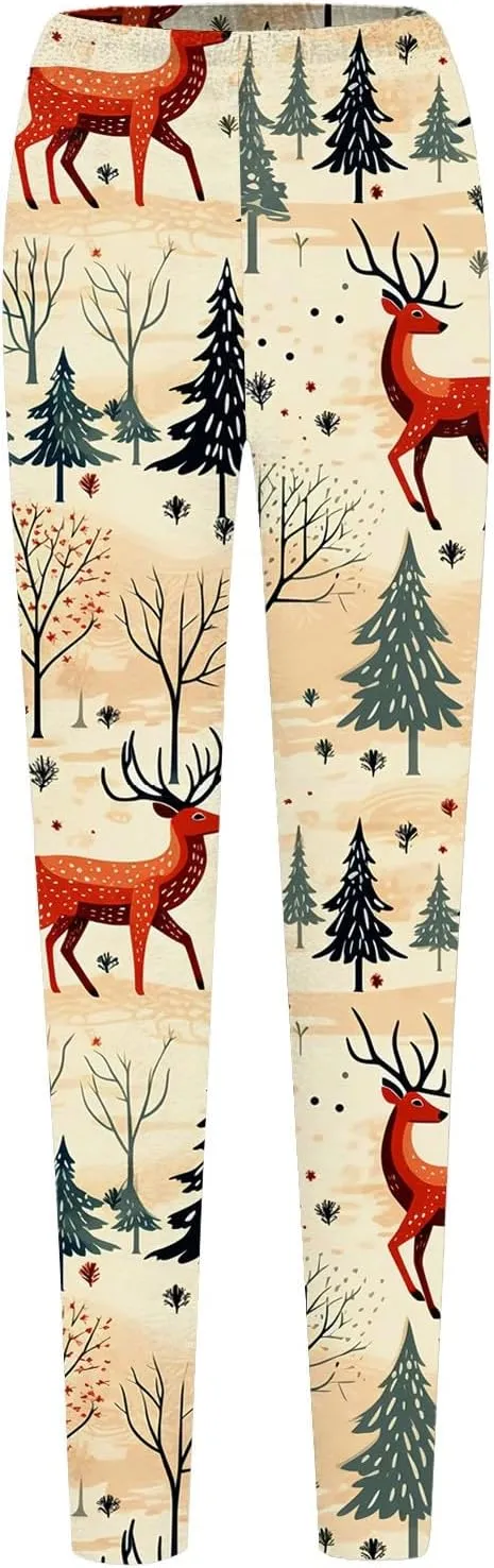 Leather Leggings for Women Leggings Artistic Splash Printed Soft Stretchy Pants Leather Leggings Tummy Control Soft