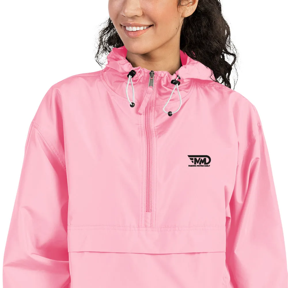M2D Logo Embroidered Champion Packable Jacket