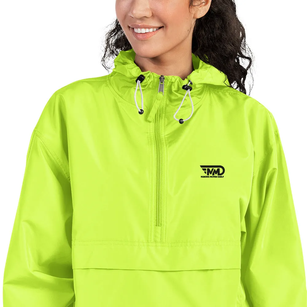 M2D Logo Embroidered Champion Packable Jacket