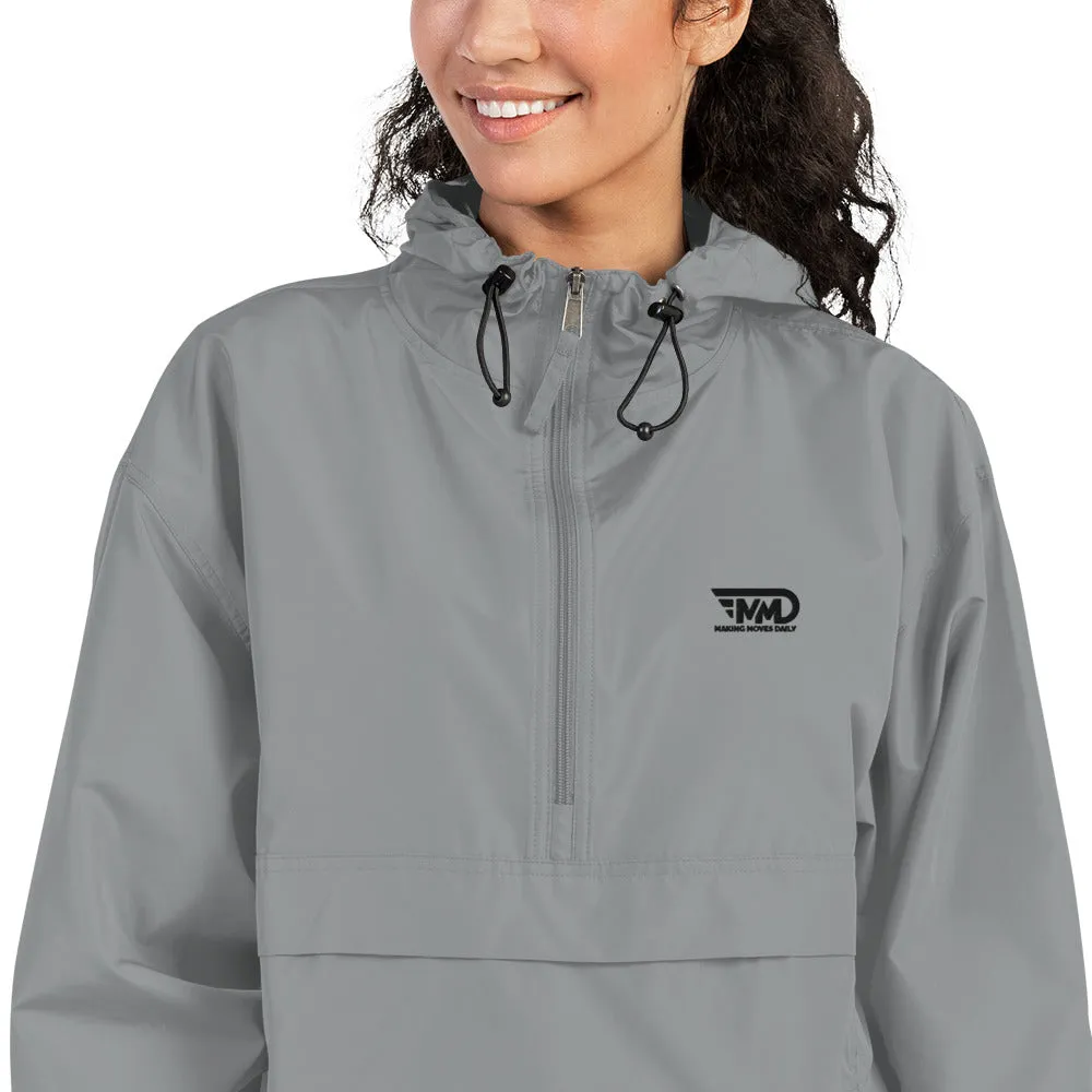 M2D Logo Embroidered Champion Packable Jacket