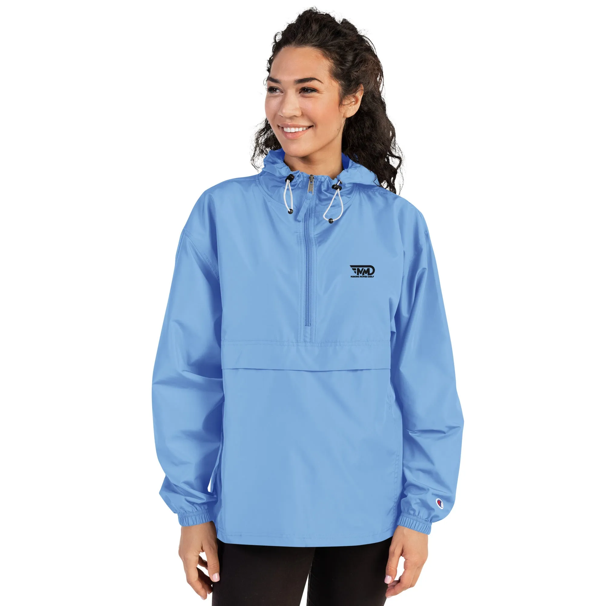 M2D Logo Embroidered Champion Packable Jacket