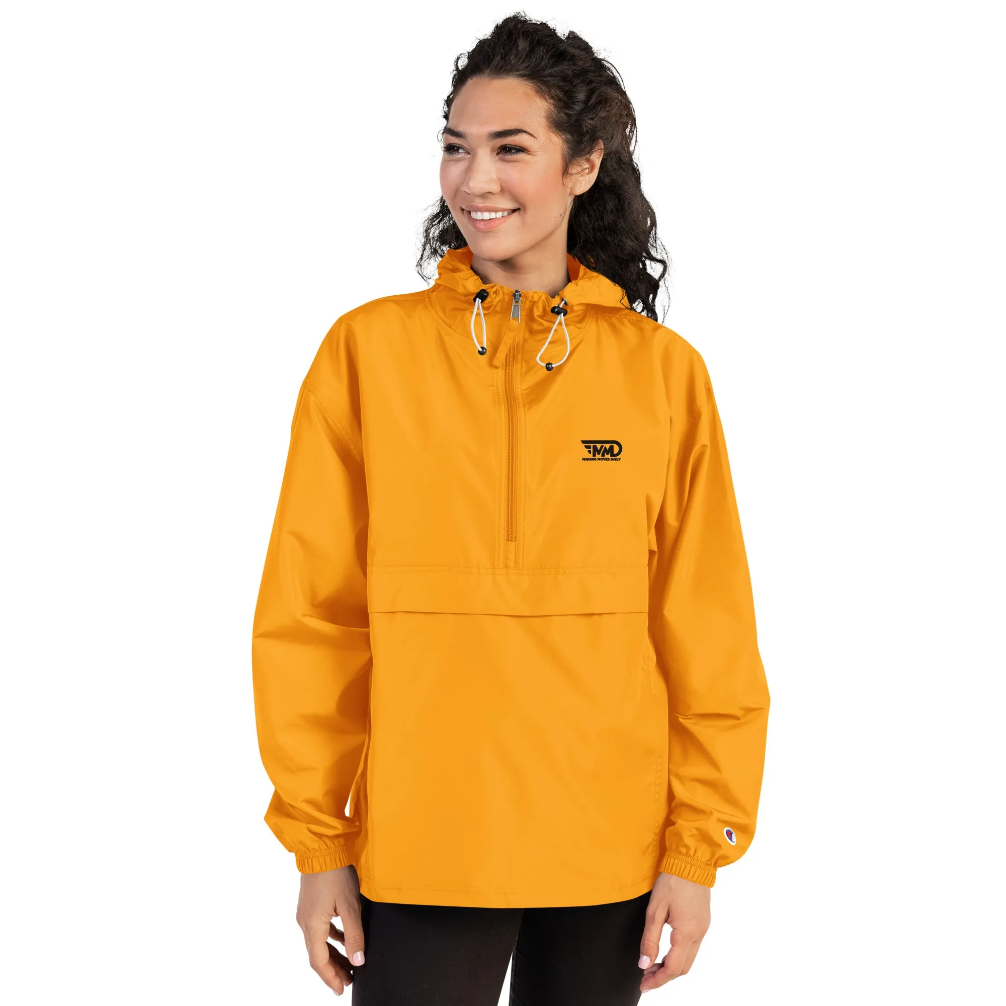 M2D Logo Embroidered Champion Packable Jacket