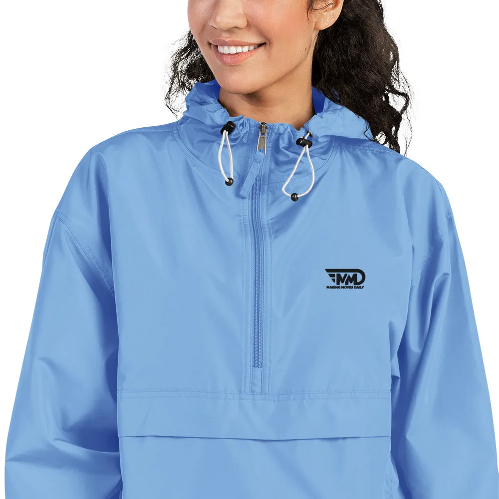 M2D Logo Embroidered Champion Packable Jacket