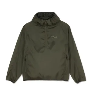 Packable Anorak Jacket, Dirty Black