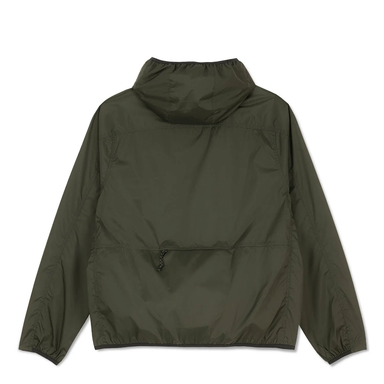 Packable Anorak Jacket, Dirty Black