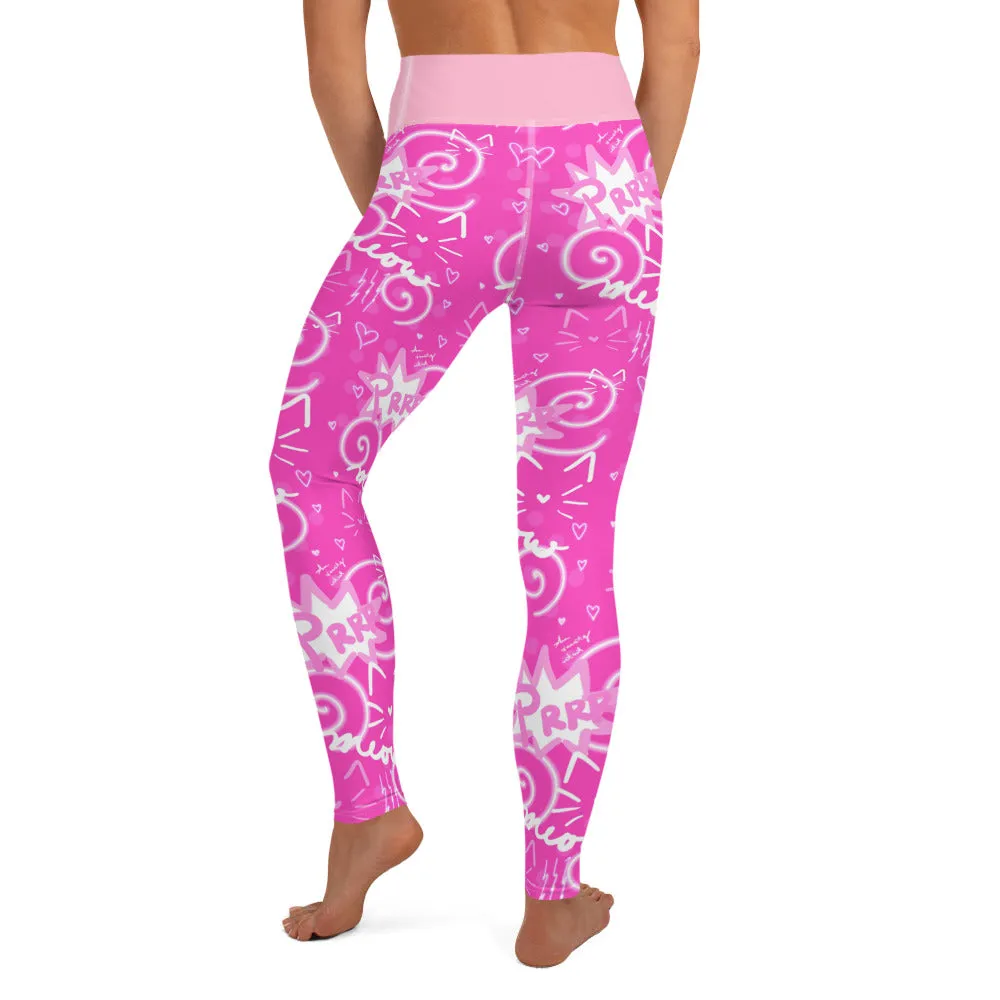 Pink Kitty Leggings