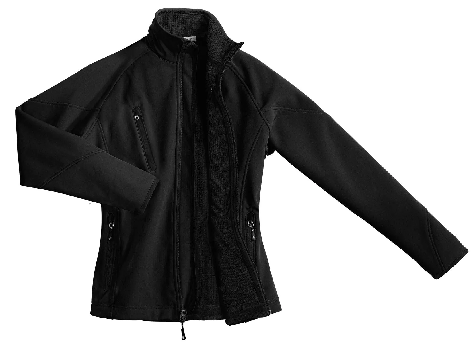 Port Authority Ladies Textured Soft Shell Jacket. L705