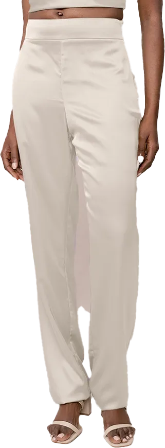 Ruby Satin Pants | Made To Order