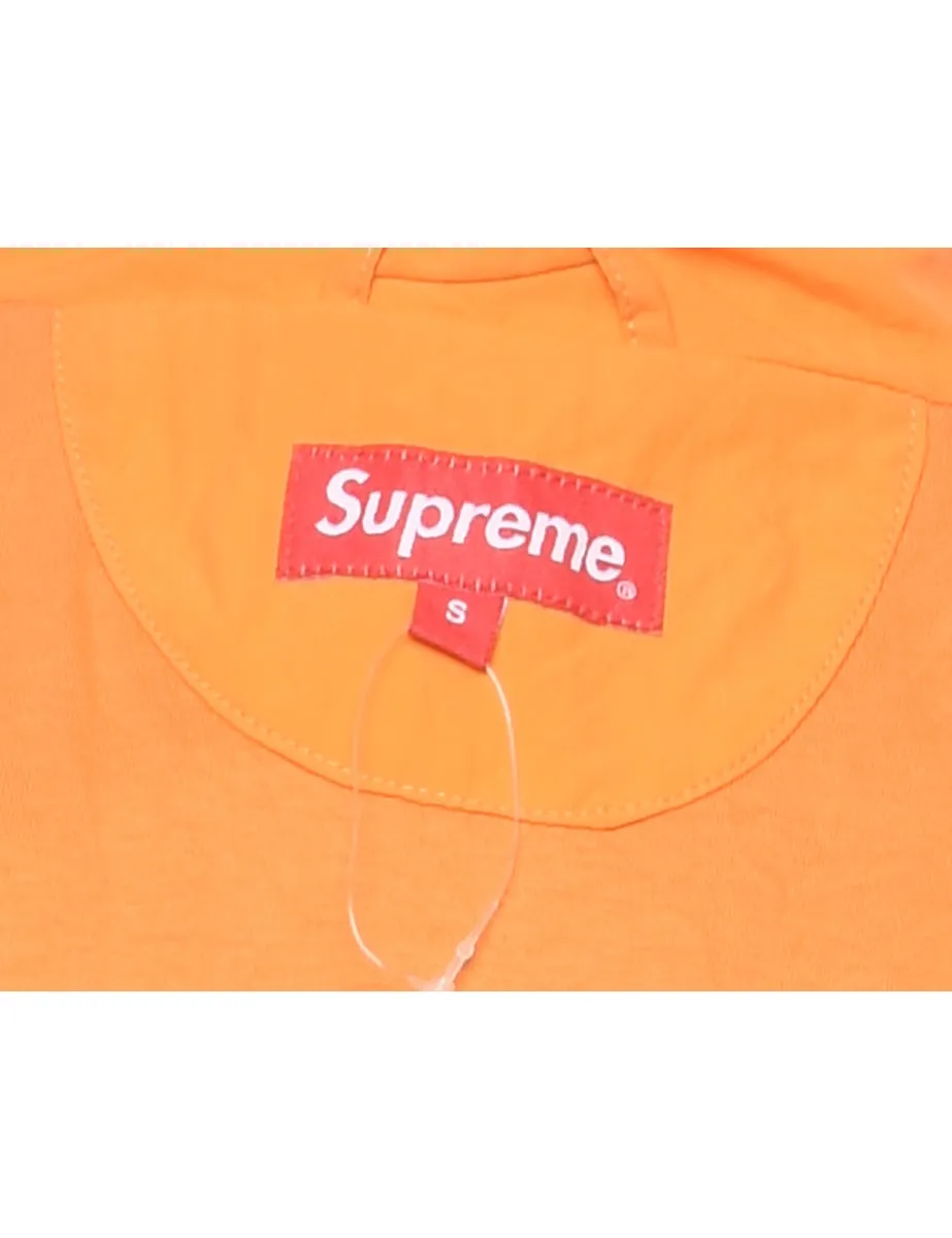 Supreme Navy & Orange Printed Jacket - S