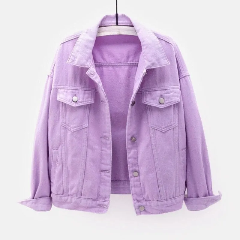 Women's Casual Short Denim Jackets
