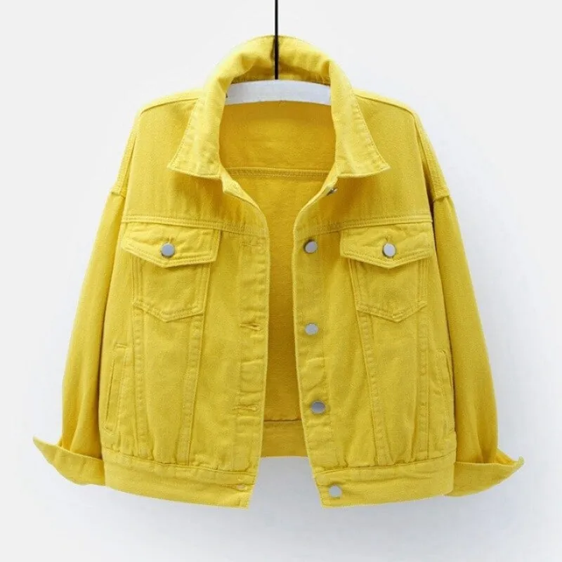Women's Casual Short Denim Jackets