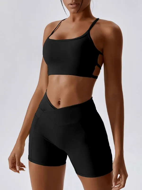 ZASUWA Female Halter Beautify Back Sports Bras